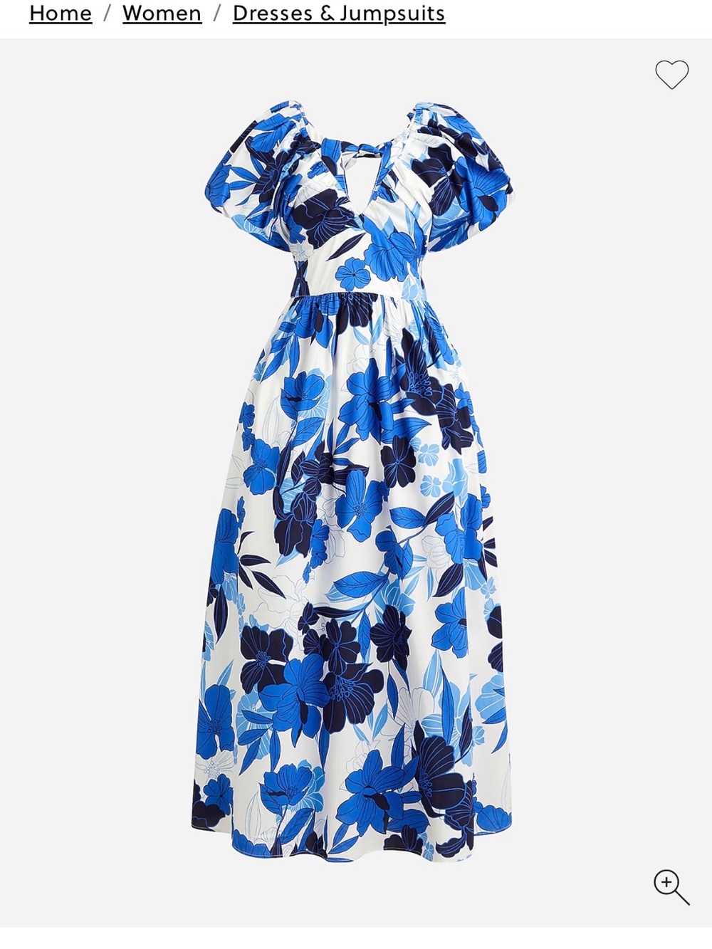J.Crew Cecily Dress in Painted Floral Print